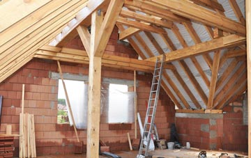 Lawton Heath End attic trusses